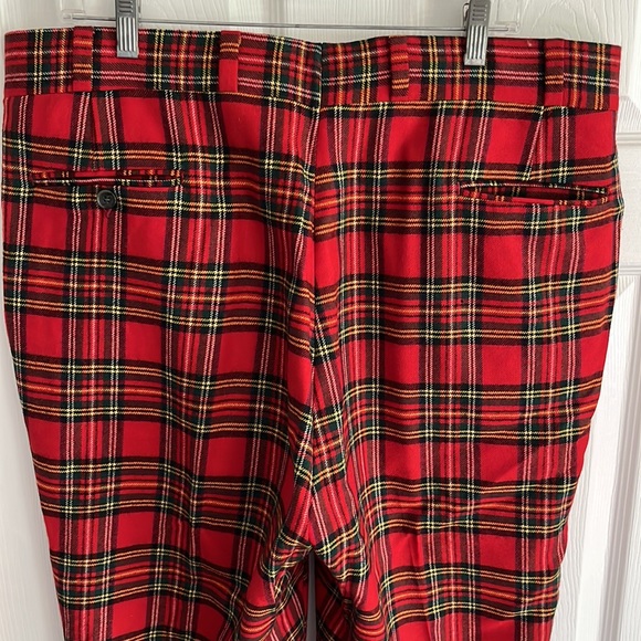 Vintage Berle Plaid Pants - Picture 6 of 10